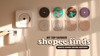 my top favorite shopee finds · room decor edition philippines [upl. by Kazmirci207]