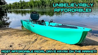 The LARGEST Fishing Kayak With Pedals at THIS PRICE on the Market [upl. by Aliab]