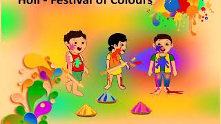 Different Indian festivals – Indian culture for children  English [upl. by Crescin]