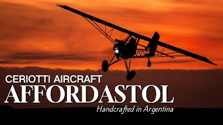 AFFORDASTOL  Ceriotti Aircraft  Made in Argentina [upl. by Nairam]