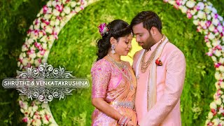 SHRUTHI amp VENKATAKRISHNA  BEST CINEMATIC SONG 2022  TELUGU ENGAGEMENT HIGHLIGHTS ASHOKA DIGITAL [upl. by Leibarg610]