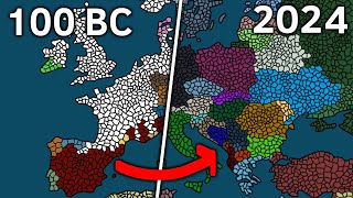 The History of Europe Every Year In Game Style [upl. by Yerffoj]