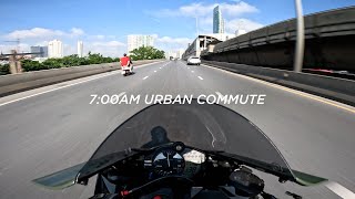 SUNNY MORNING COMMUTE BKKTH  PURE SOUND ASMR 4K [upl. by Etty]