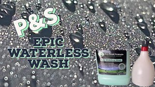 PampS Epic Waterless WashCar WashingNo Hose Car WashAuto DetailingTesla [upl. by Colville]