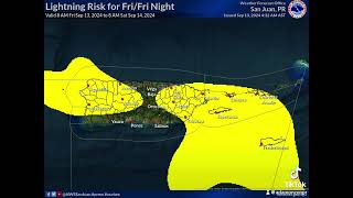 Pronóstico del tiempo y el trópico Viernes 13 de septiembre de 2024 [upl. by Fowle340]