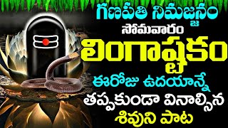 BRHMA MURARI SUVARCHITA LINGAM  LINGASHTAKAM  LORD SHIVA POPULAR STOTRAS  LORD SHIVA SONGS [upl. by Tindall73]