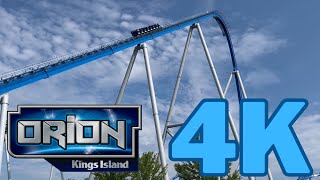 Orion  Kings Island  4k OffRide Non Copyright [upl. by Piero503]