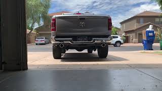 2019 Ram 1500 Resonator Delete  Flowmaster Outlaw Axle Back [upl. by King]