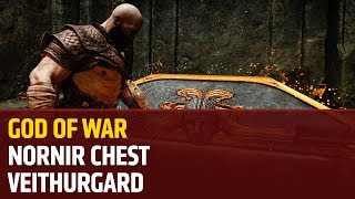 God of War  Nornir Chest in Veithurgard Veidrrgard [upl. by Lipps]