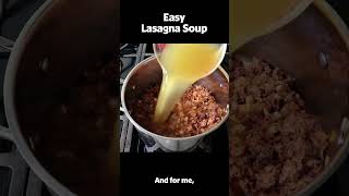 Easy Italian at Home with Lasagna Soup [upl. by Enelak]