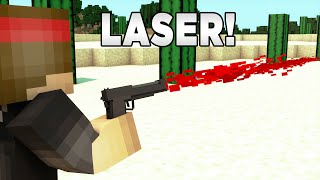 Minecraft Plugin  LASER Shoot at MobsPlayers Mine Blocks  Tutorial [upl. by Erika839]