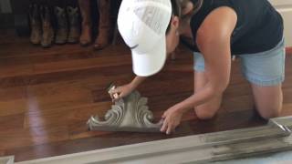 Learn how to use Valspar antiquing glaze with Rachel Curling [upl. by Mond]