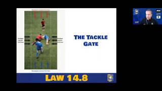 Rugby Law Lounge Tackle amp Ruck [upl. by Enilasor915]