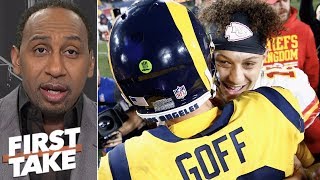 Rams vs Chiefs was the greatest regular season game Stephen A Smith has ever seen  First Take [upl. by Draned171]