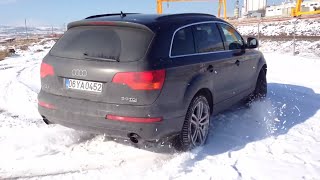 Audi Q7 Off Road Snow Test [upl. by Libbna]