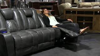 Manwah x9990 Power Sofa Power Loveseat Power Recliner all at Big Sandy Superstore [upl. by Aniroc]