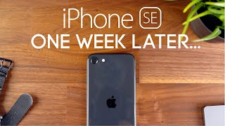 The New iPhone SE  1 Week Later [upl. by Zipah]