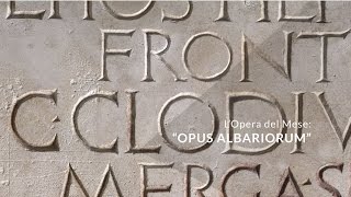 Opera del Mese Giugno 2015 Iscrizione Opus Albariorum [upl. by Ettinger]