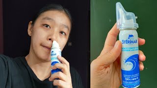 CUCI HIDUNG PAKE STERIMAR NASAL SPRAY SEWAKTU COVID [upl. by Bran572]