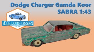 Modellauto Restauration 127 Dodge Charger von SABRA im Maßstab 143 [upl. by Ameekahs]