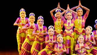 Pushpanjali  Bharatanatyam  Dance  Salangai Poojai  சலங்கை பூஜை Siva Ramachandran [upl. by Akinert]