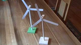 Two Toy Windmills [upl. by Annawoj]