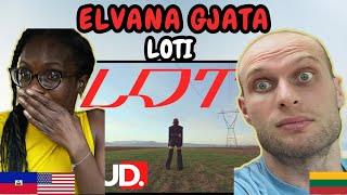 REACTION TO Elvana Gjata  LOTI Music Video  FIRST TIME HEARING LOTI [upl. by Araj]