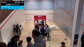 Court Center Court  Norgesmesterskap squash 2023  Rankedin [upl. by Esinehs551]