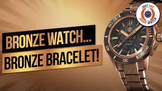 World First Full Bronze Bracelet Zelos Swordfish 40mm [upl. by Wise]