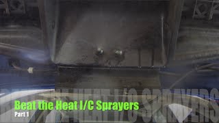 BEAT THE HEAT DIY INTERCOOLER SPRAYER part 1 [upl. by Eegnat]