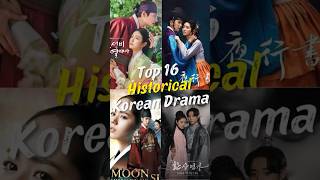 Top 16 Historical Korean Dramas You Need to Watch joindrama kdrama short koreandrama [upl. by Trumann206]