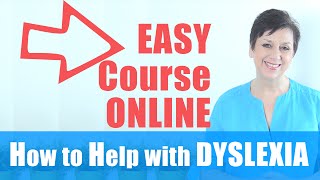 How to Help with DYSLEXIA at Home  Whats in the Online Courses [upl. by Kcirredal]