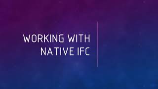 Technical demonstrations of Native IFC authoring with free software  buildingSMART UKI [upl. by Araccot353]