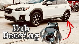 How to Replace a Wheel Bearing on a 20122023 Subaru Crosstrek [upl. by Seymour714]