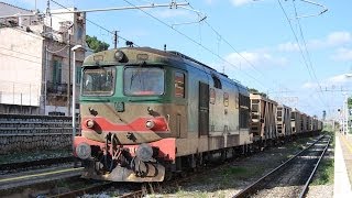 Treni  Trains  Trainspotting Treno Merci Trenitalia in transito con D3451121 Livrea OLD storica [upl. by Garap702]