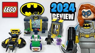 LEGO Batman the Batcave with Batman Batgirl and the Joker 76272  2024 Set Review [upl. by Nirrat]