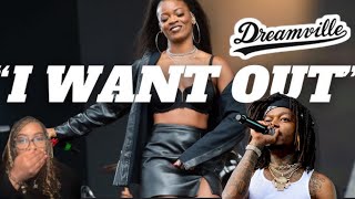 Why JID amp Ari Lennox Want to Leave Dreamville  Reaction [upl. by Elleiand]