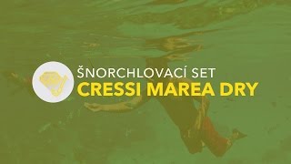 Šnorchlovací set Cressi Marea Dry  video recenzia Plutvysk [upl. by Yesnel119]