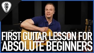 First Guitar Lesson For Beginners [upl. by Doralynn]