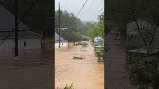 Micaville North Carolina Flooding From Hurricane Helene [upl. by Rinaldo]