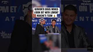 Gervonta Davis Bets 100K With HECKLER from Lamont Roach’s Team [upl. by Bald]