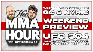 The MMA Hour UFC 304 preview On The Nose more  Jul 24 2024 [upl. by Zeiler]