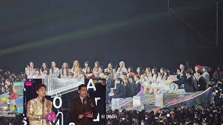 Idols rection to Na Haeun  Best Dance Female amp Male MMA 2018 [upl. by Adas]