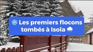 ❄️ Les premières neiges de la saison [upl. by Paluas]