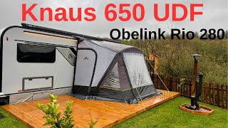 obelink RIO 280 EASY AIR tente kış bahçesi  knaus 650 udf [upl. by Norod]