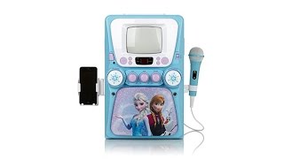 Frozen Deluxe Karaoke with Mic and Frozen Soundtrack [upl. by Ateuqirne468]