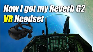 How I got my HP Reverb G2 VR Headset Story DCS Dogfight F16 Viper BFM [upl. by Haila]