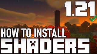 How To Install SHADERS 12112131211 with Iris Shaders Mod 1211211 in Minecraft [upl. by Eyaf]