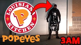 DONT GO TO POPEYES AT 3AM OR POPEYESEXE WILL APPEAR  HAUNTED POPEYESEXE CAUGHT ON CAMERA [upl. by Notelrahc]