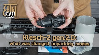 Klesch2 gen20 visibleIR flashlight what was changed unpacking modes [upl. by Fritz710]